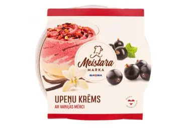 Upeņu krēms ar vaniļas mērci MEISTARA MARKA 130g