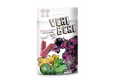 Upeņu standziņas VERI BERI 50g