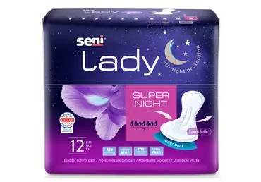 Uroloģiskie ieliktnīši SENI LADY Super Night 12gb.