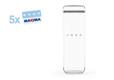 Uzglabāšanas kaste XL SMEG caurspīdīga