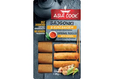 Uzkoda Spring Rolls vista ASIA COOK 278g