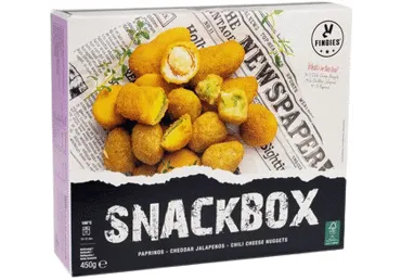 Uzkodas FINGIES Snackbox 450g