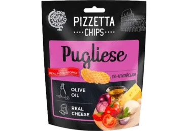 Uzkodas PIZZETTA Chips Pugliese 70g