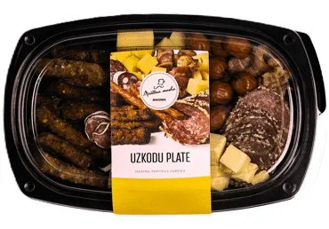 Uzkodu plate MEISTARA MARKA 700g