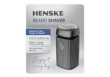 Uzlādējams mini skuveklis HENSKE QCS-100