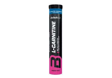 Uztura bagātinātājs L-Carnitine melleņu 20 tabletes BIOTECH 500mg