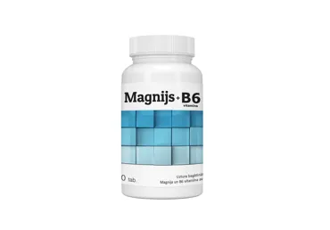 Uztura bagātinātājs MAGNIJS 200mg + B6 30 tabletes