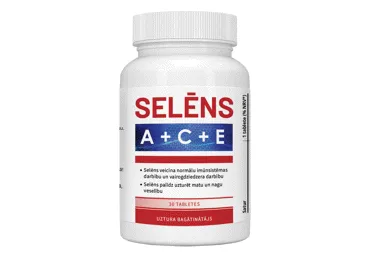 Uztura bagātinātājs PHARMA MARKET Selēns ACE 30gb