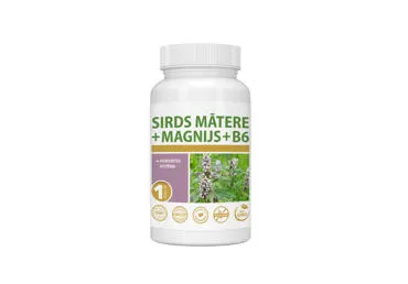 Uztura bagātinātājs Sirds mātere Magnijs B6 30gb.