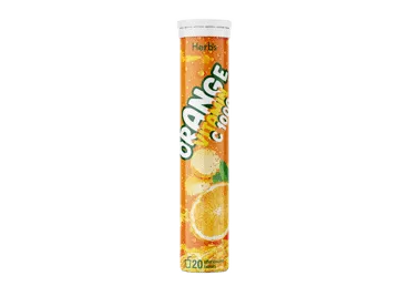 Uztura bagātinātājs Šķīstošās tabletes HERB'S Vitamin C 20gab.