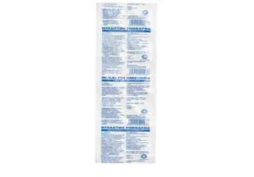 Uztura bagātin.UNIFARMA Mukaltīns 10gab.