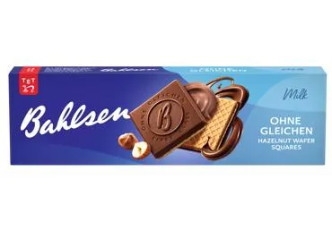 Vafeles BAHLSEN First Class šokolādē 125g