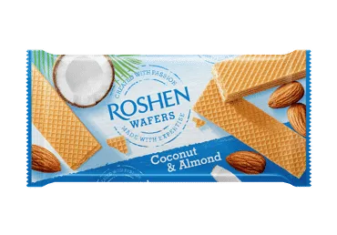 Vafeles ROSHEN ar kokosriekstu pildījumu 216g