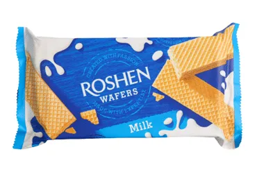 Vafeles Wafers ar piena krēma pildījumu Roshen 216G