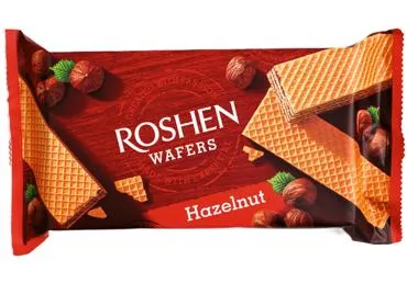 Vafeles ROSHEN ar riekstu krēma pildījumu 216g