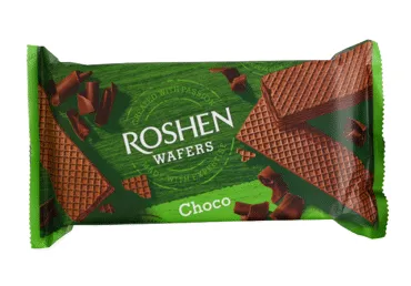 Vafeles ROSHEN ar šokolādes pildījumu 216g