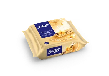 Vafeles SELGA ar vaniļas garšu 180g