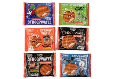 Vafeles Stroopwafel ar karameļu pildījumu 33g