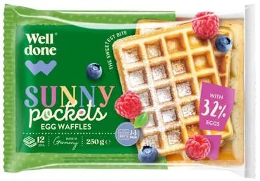 Vafeles WELL DONE mīkstās 250g