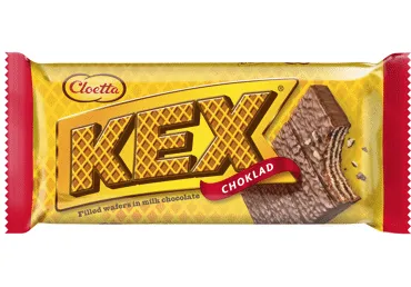 Vafeļu batoniņš KEX ar šokolādes glazūru 60g