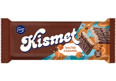 Vafeļu batoniņš Kismet  FAZER karameļu  41g