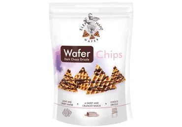Vafeļu čipsi ELEPHANT ar šokolādes glazūru 70g