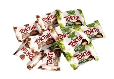 Vafeļu konfektes Tortini sver.