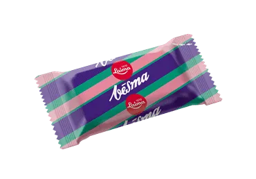 Vafeļu konfektes Vēsma ar citronu garšu LAIMA sver.