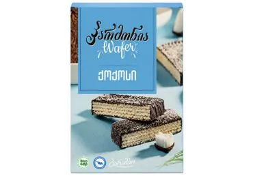 Vafeļu kūka Harmony kokosriekstu garša 225g