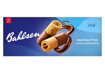 Vafeļu rullīši BAHLSEN Waffletten 100g