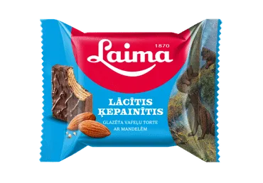 Vafeļu torte Lācītis Ķepainītis LAIMA 40g