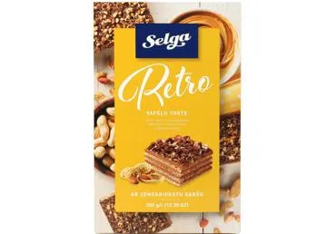 Vafeļu torte Retro 350g