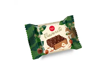 Vafeļu torte Vāverīte 40g, Laima