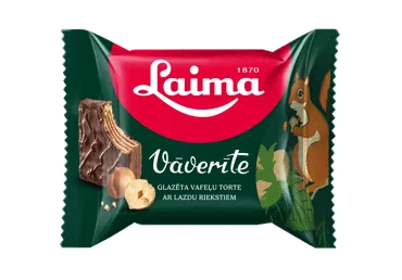 Vafeļu torte Vāverīte LAIMA 40g
