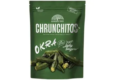 Vakuumā cepta okra CRUNCHITOS 45g