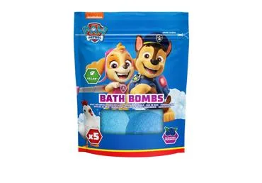 Vannas bumbas PAW PATROL melleņu 5gb.x50g