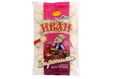 Vareņiki ar ķiršiem IVAN Kubanskie 500g