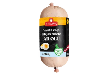 Cāļa filejas rulete ar olu vārīta 380g