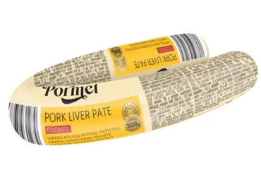 Vārīta cūku aknu pastēte PORMET 300g