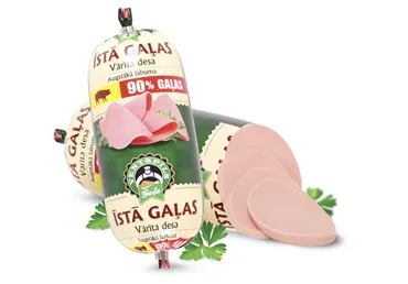 *Vārīta desa Īsta gaļa 90% 340g