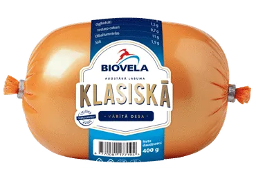 Vārīta desa Klasika BIOVELA 400g