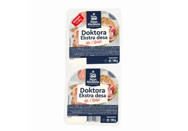 Vārīta Doktora desa Ekstra RĪGAS MIESNIEKS 2x190g