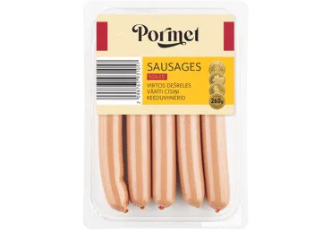 Vārīti cīsiņi PORMET 260g