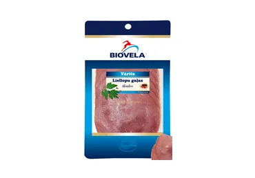 Vārīts liellopu gaļas šķiņķis BIOVELA 90g