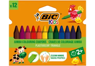 Vaska krītiņi BIC 12gab.