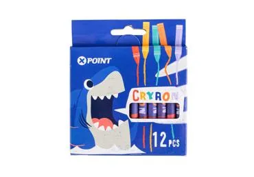 Vaska krītiņi XPOINT 12 krāsas
