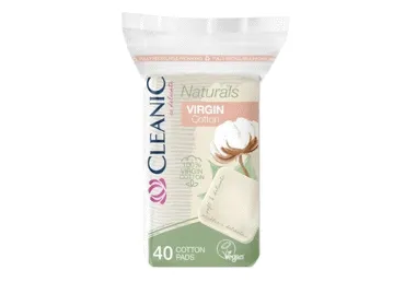 Vates plāksnītes CLEANIC Naturals Virgin 40gb