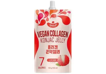 Vegāna kolagēna želeja DELIEF līčiju 120g