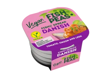 Vegānie zirņu proteīna gabaliņi vidusjūras mērcē 125g, F`SH PEAS