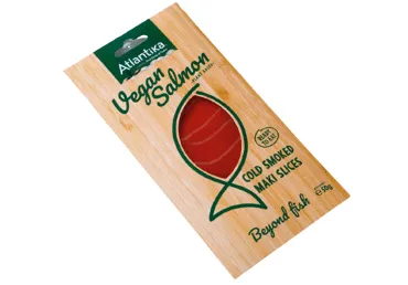 Vegānu laša šķēles Maki auksti kūpinātas ATLANTIKA 50g